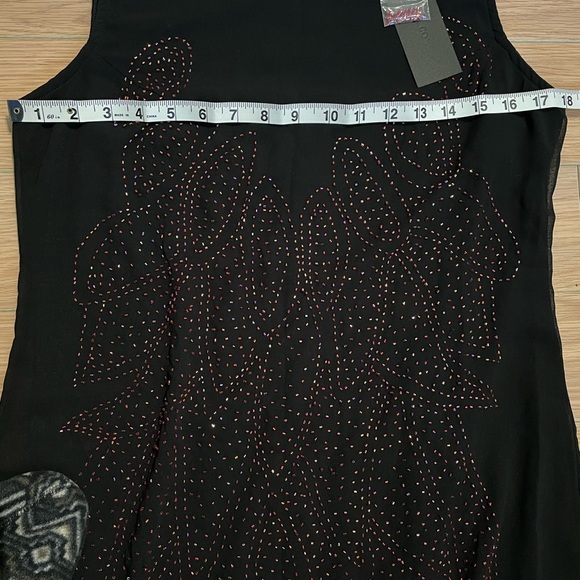 Black beaded flapper dress - Picture 9 of 15